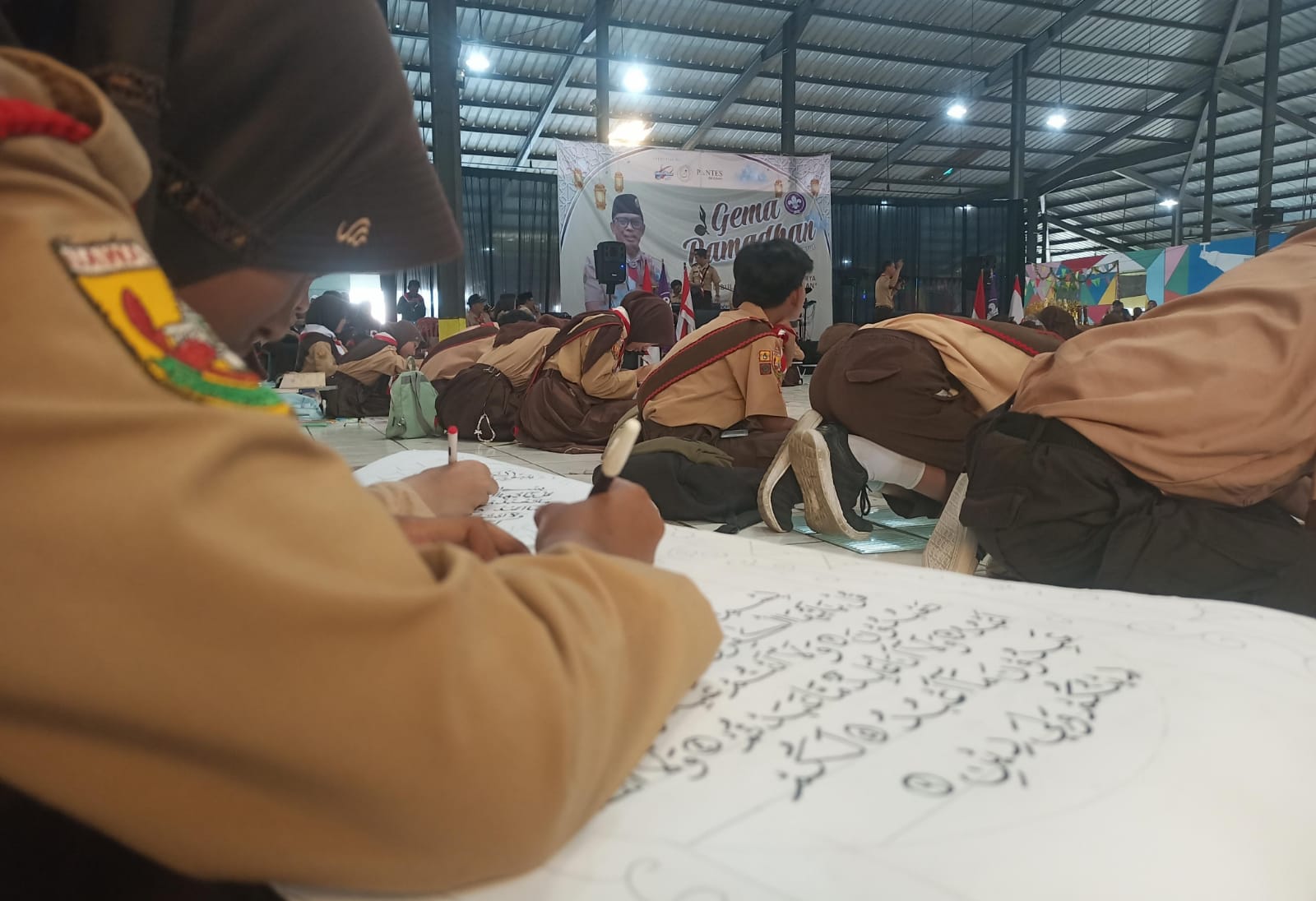 Berani Berkarya di Bulan Penuh Kemenangan, Kwarcab Pramuka Garut Gelar Gema Ramadhan di Garut Plaza