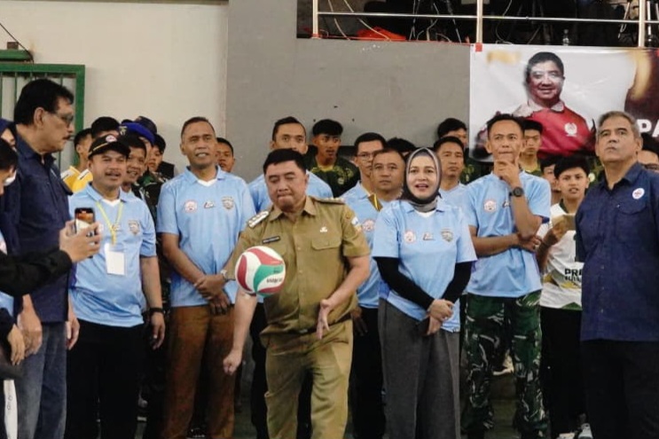 Buka Kejurda Voli U-18 se-Jawa Barat, Bupati Garut Dorong Sport Tourism dan Perlindungan Atlet melalui BPJS