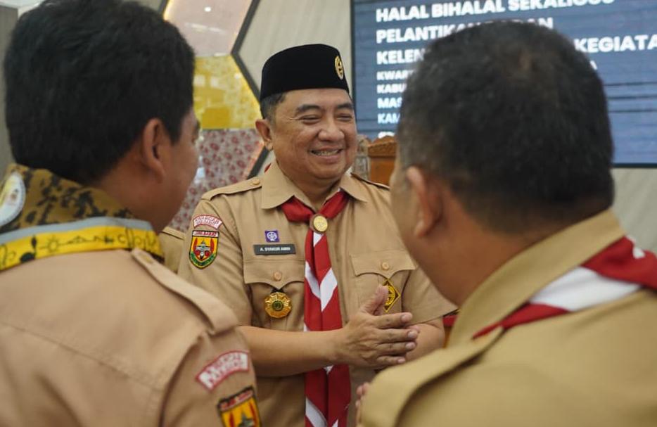 Sarat Nilai Kebersaamaan, Kwarcab Gerakan Pramuka Kabupaten Garut Gelar Halal Bihalal