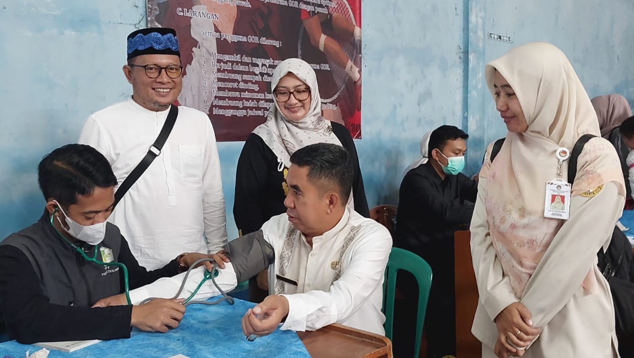 Camat Cikajang Garut Apresiasi Program Geber Poci, Puskesmas Turun Ke Desa Layani Kesehatan