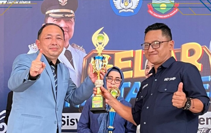 SMP Negeri 1 Bayongbong Sabet Juara Pertama Sekolah Hebat Kabupaten Garut 2026