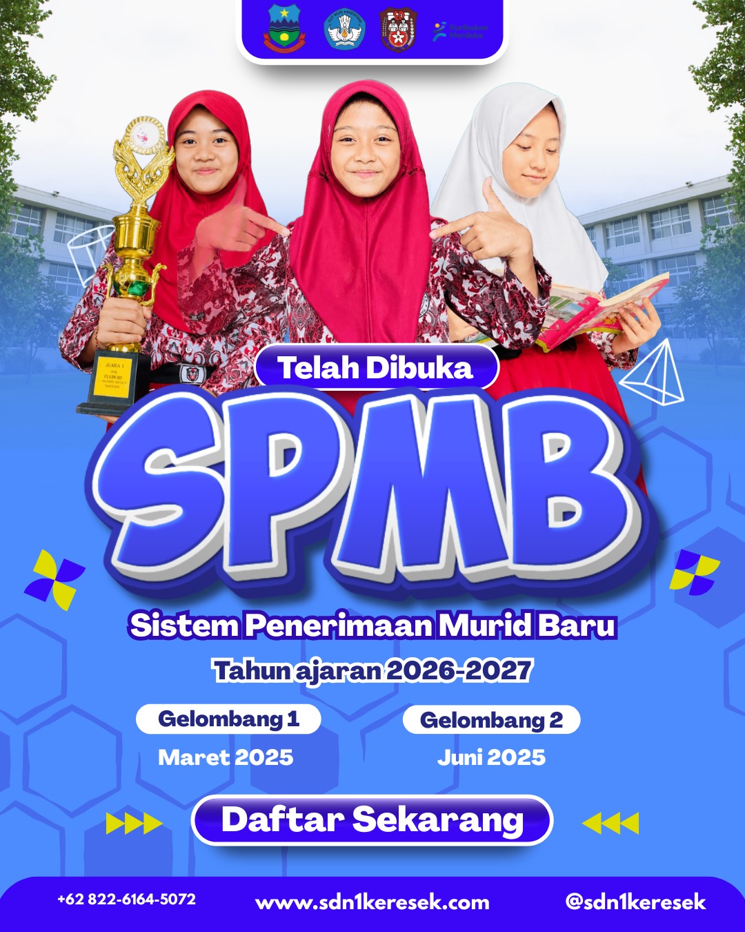 Cetak Generasi Cerdas dan Unggul, SDN 1 Keresek Cibatu Buka SPMB Gelombang II