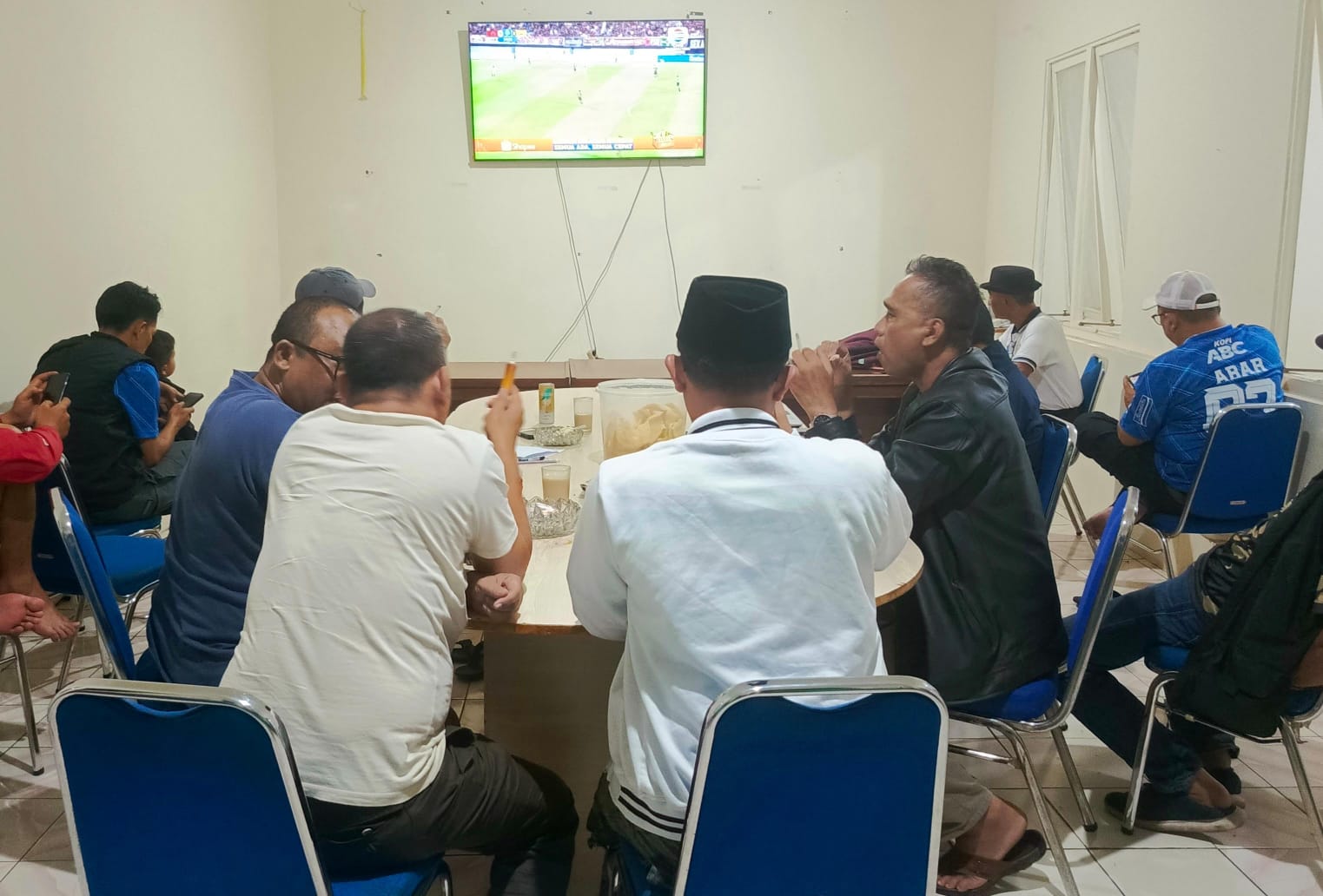 KONI dan Dispora Garut Gelar Nobar, Persib Diambang Juara