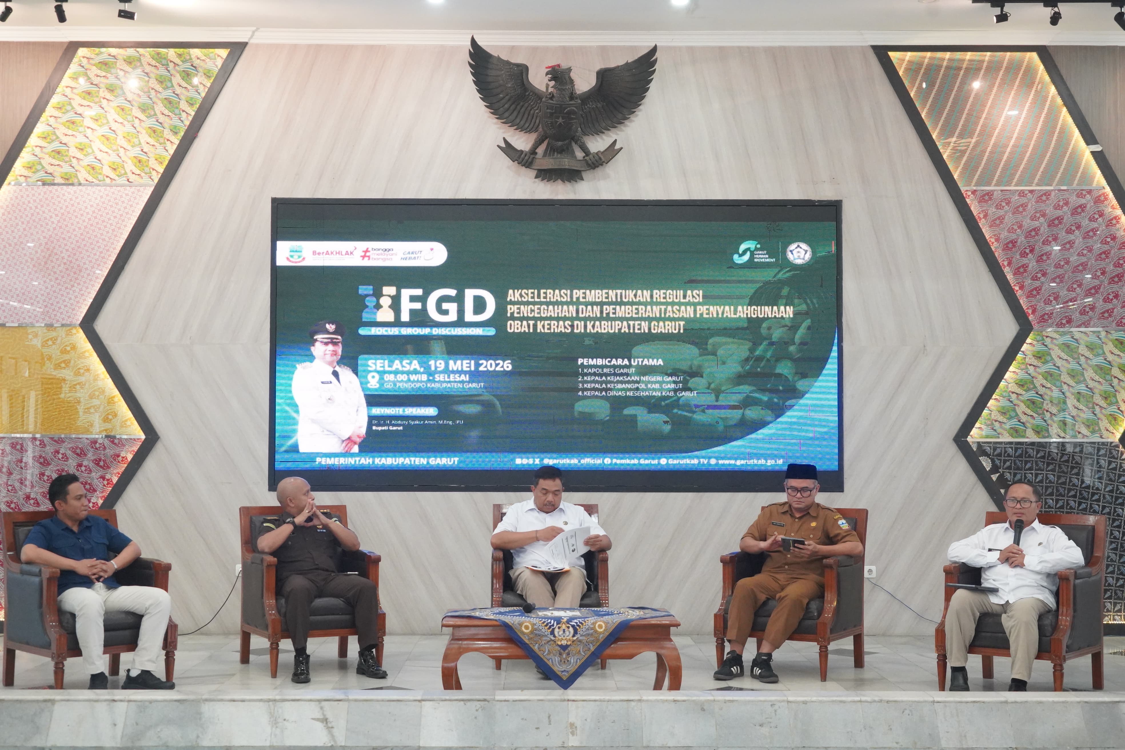 Cegah Penyalahgunaan Obat Keras, Bupati Garut : Peran Orangtua Garda Terdepan Menjaga Ketahanan Keluarga