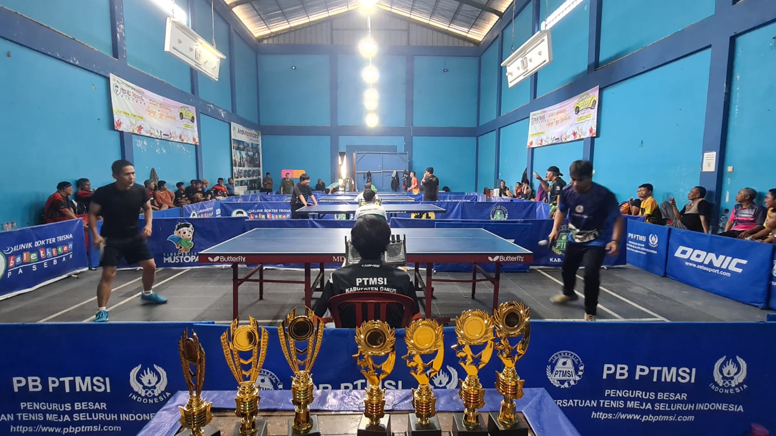 Launching GOR dan PTM Tarogong Jaya, Siap Cetak Atlet Tenis Meja Berprestasi