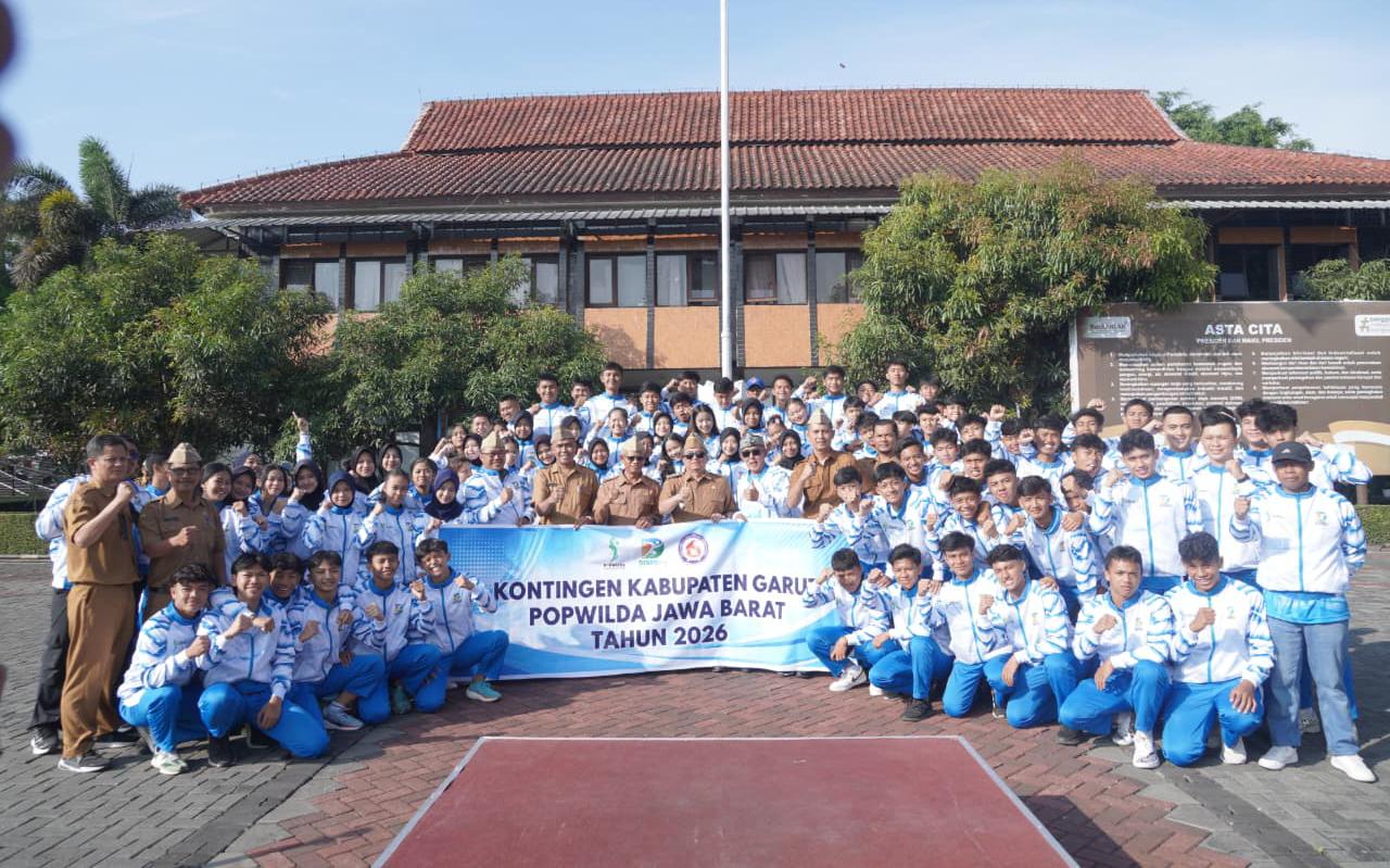 Bupati Garut Lepas 89 Atlet Kontingen Popwilda Jabar 2026