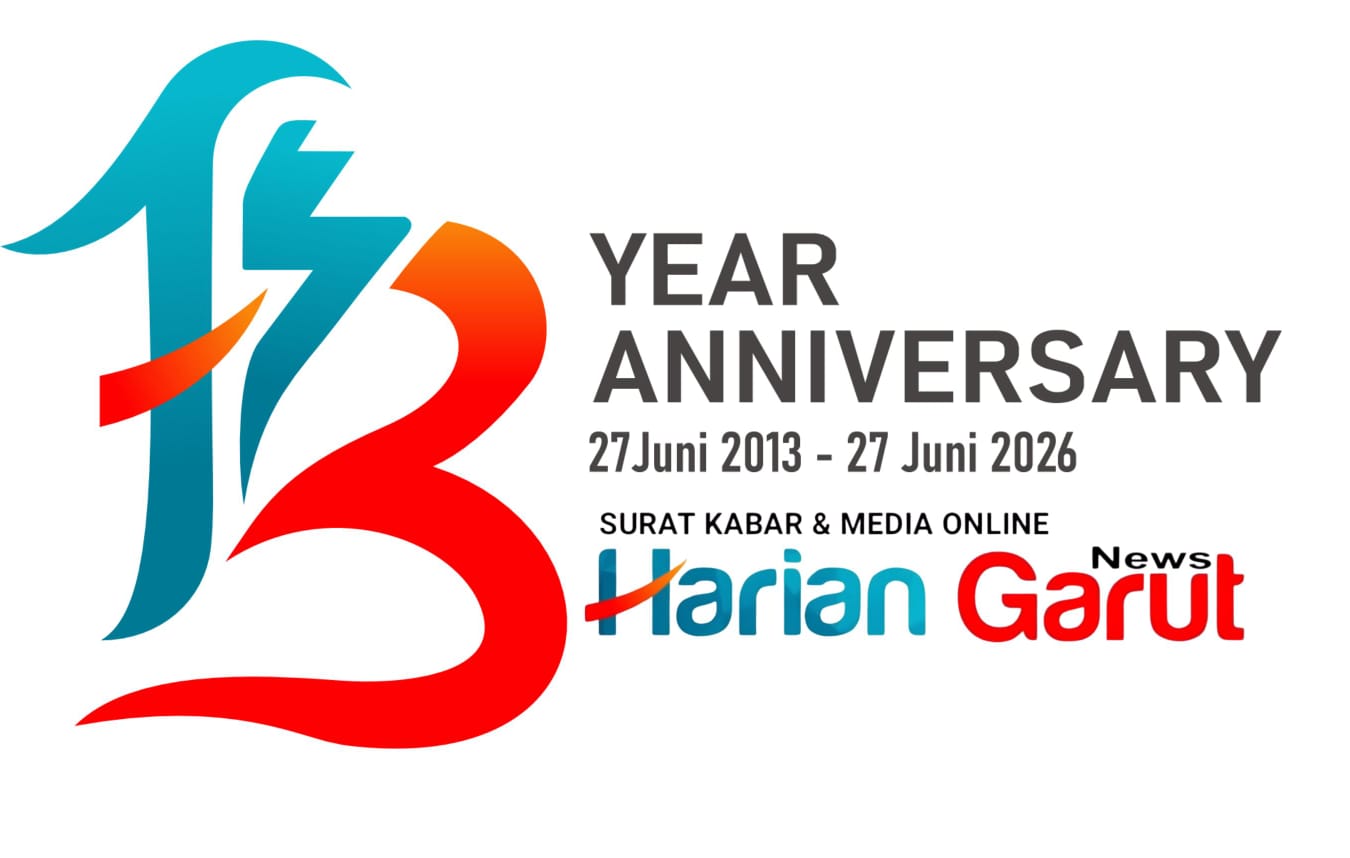 Membanggakan, Desain HUT Ke-13 Harian Garut News Dibuat oleh Sang Juara Sayembara Logo Tingkat Nasional, Inilah Makna dan Filosofinya