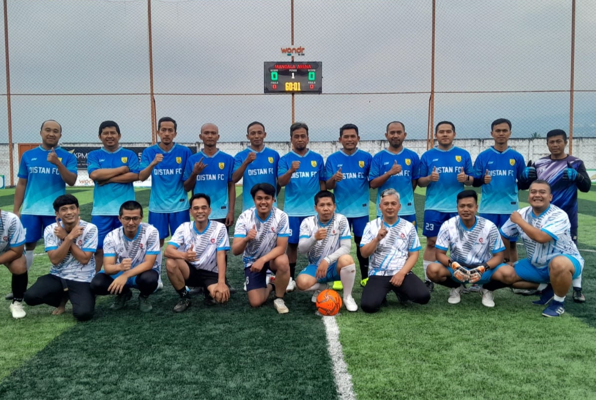 Bangun Sinergitas, Dinas Pertanian dan ULP Setda Garut Gelar Laga Friendly Match di Mandala Arena