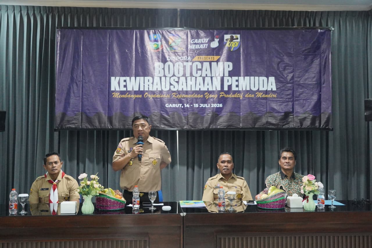 Buka Bootcamp Kewirausahaan, Bupati Garut Dorong Organisasi Pemuda Bangun Ekosistem Usaha Mandiri