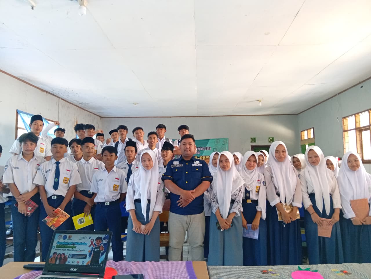 Roadshow GANNA Sasar Pelajar MA Ash-Shidiq, Tekankan Bahaya Narkoba di Tengah Fase Labil Remaja