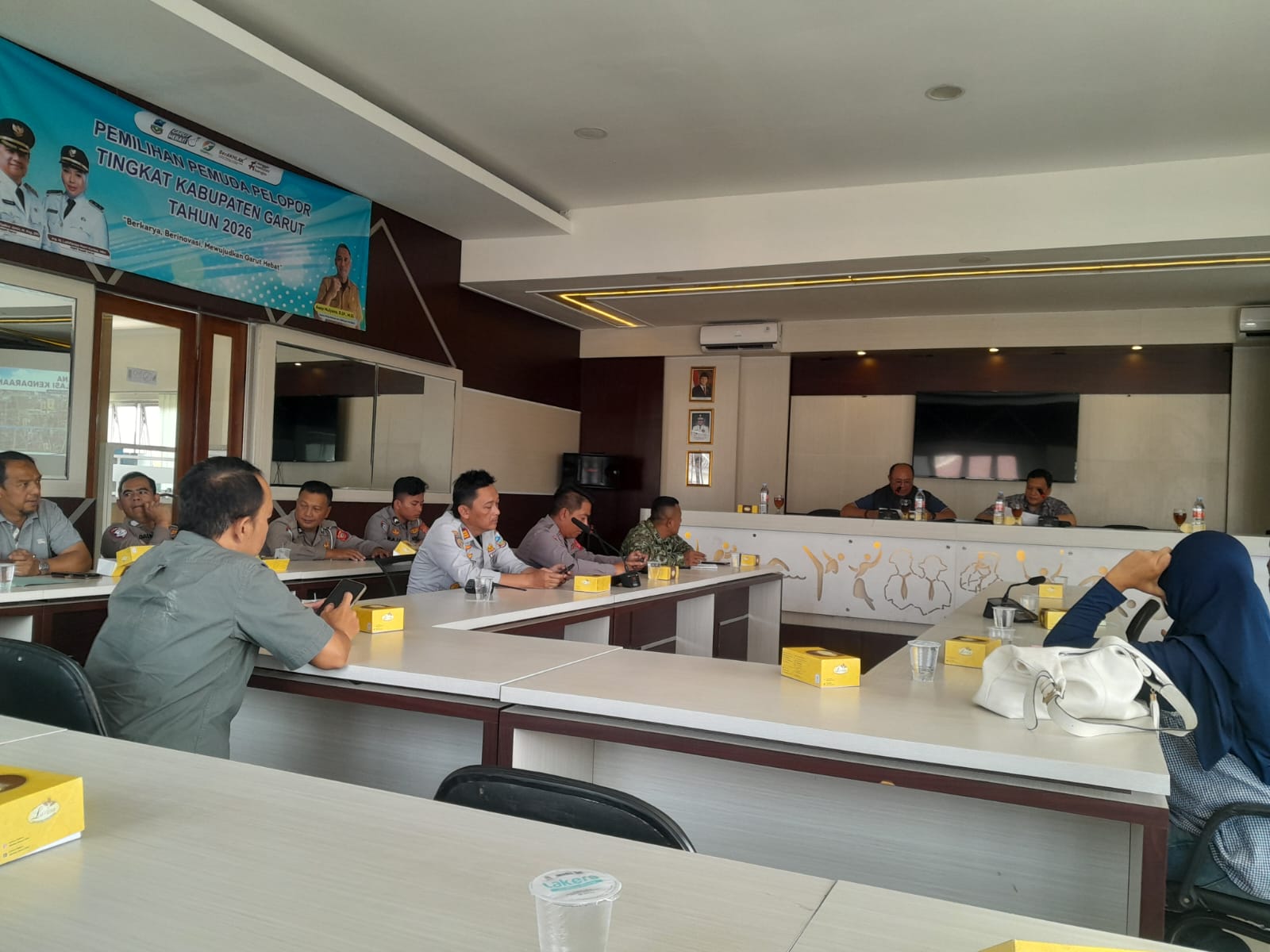 Kerja Sama Lintas Sektor Matangkan Pelaksanaan GEMAR di Car Free Day Garut