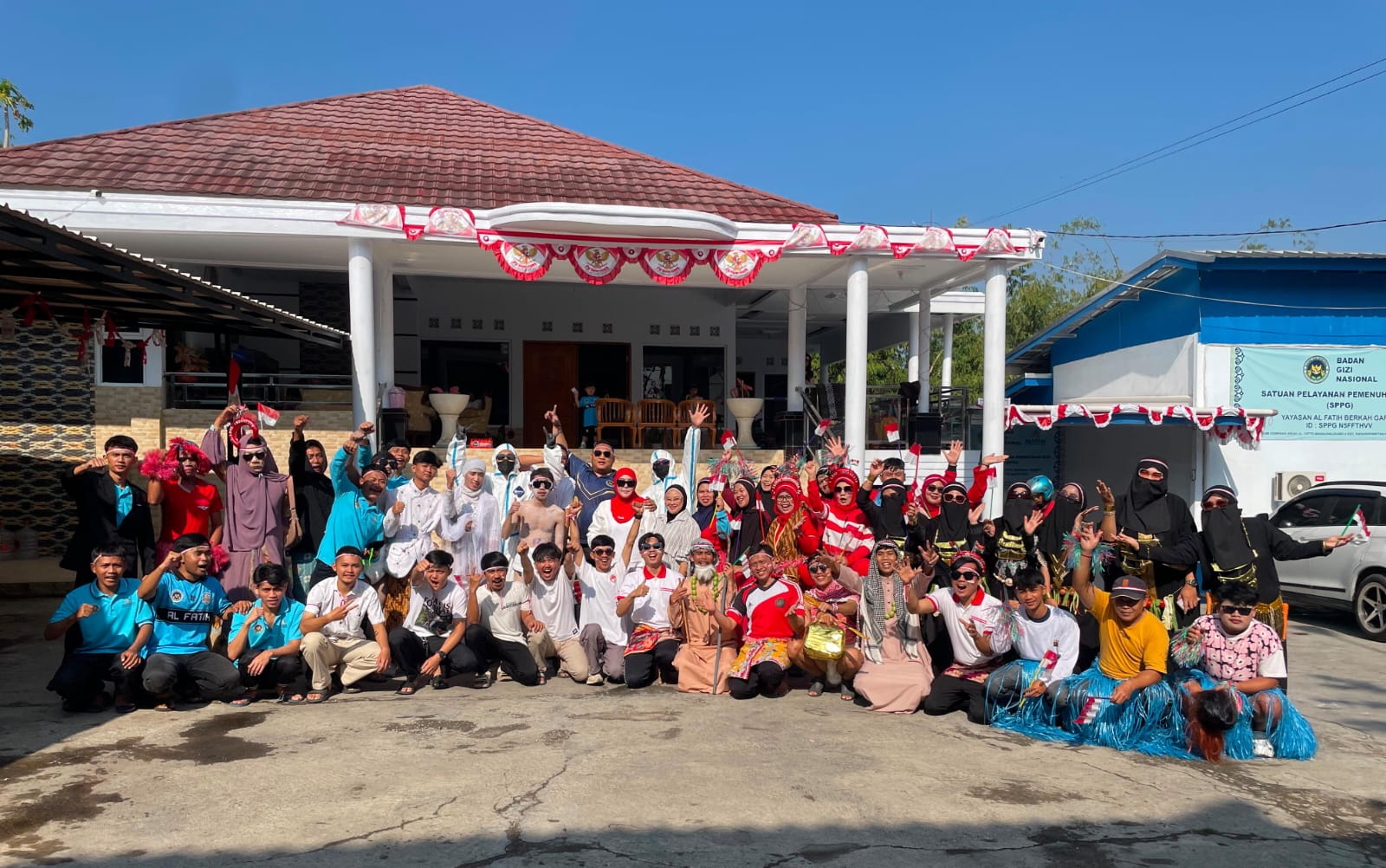 Maknai Hari Kemerdekaan, SPPG Yayasan Al-Fatih Berkah Garut Sukses Gelar Berbagai Perlombaan