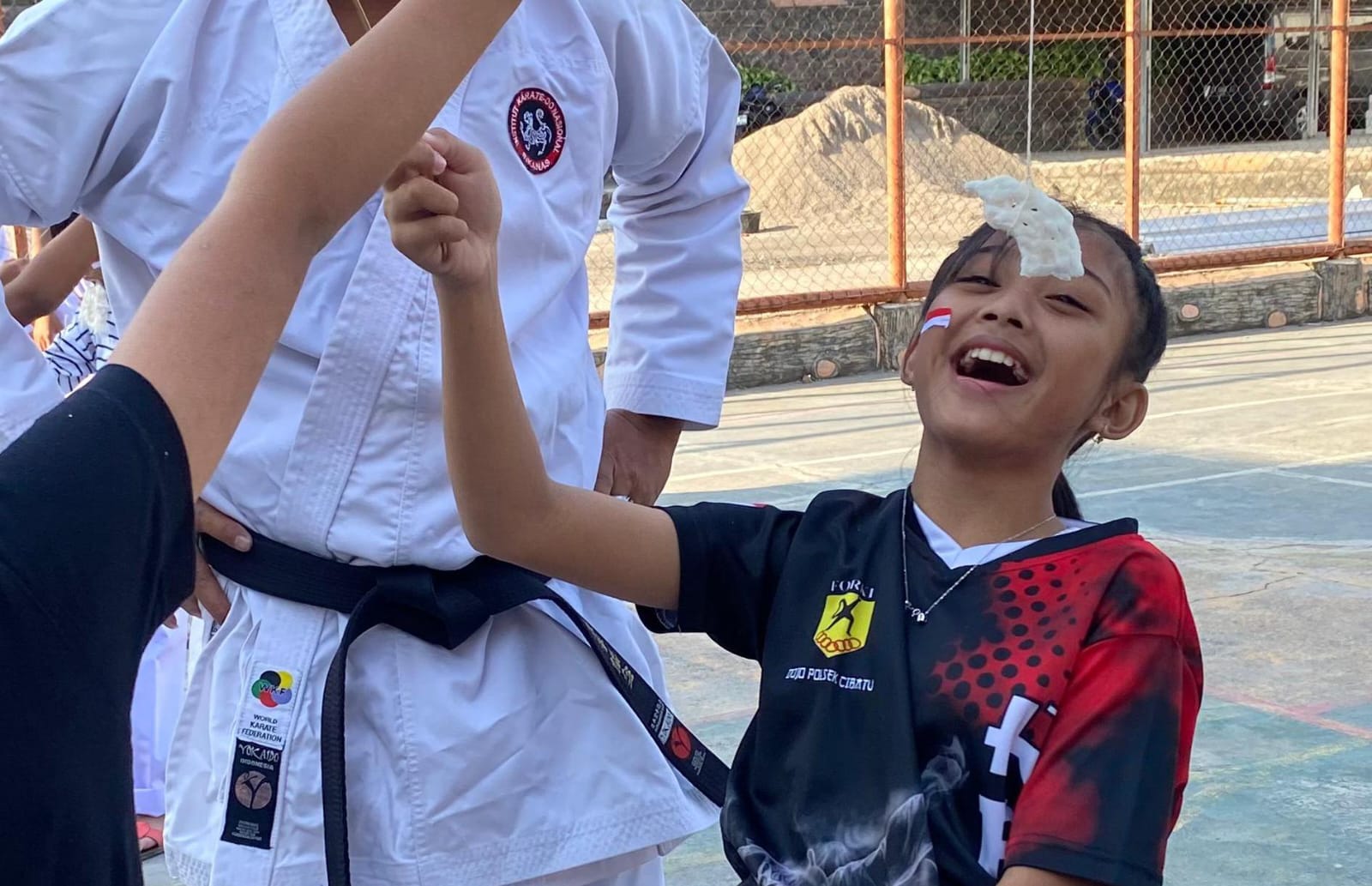 Maknai Hari Kemerdekaan, Disela Latihan Para Karateka Dojo Cibatu Polres Garut Gelar Perlombaan