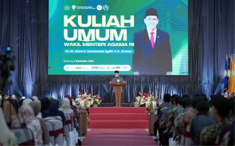 Luruskan Konsep Integrasi Ilmu, Wamenag RI Usul Redefinisi Pendidikan Islam di UIN Bandung