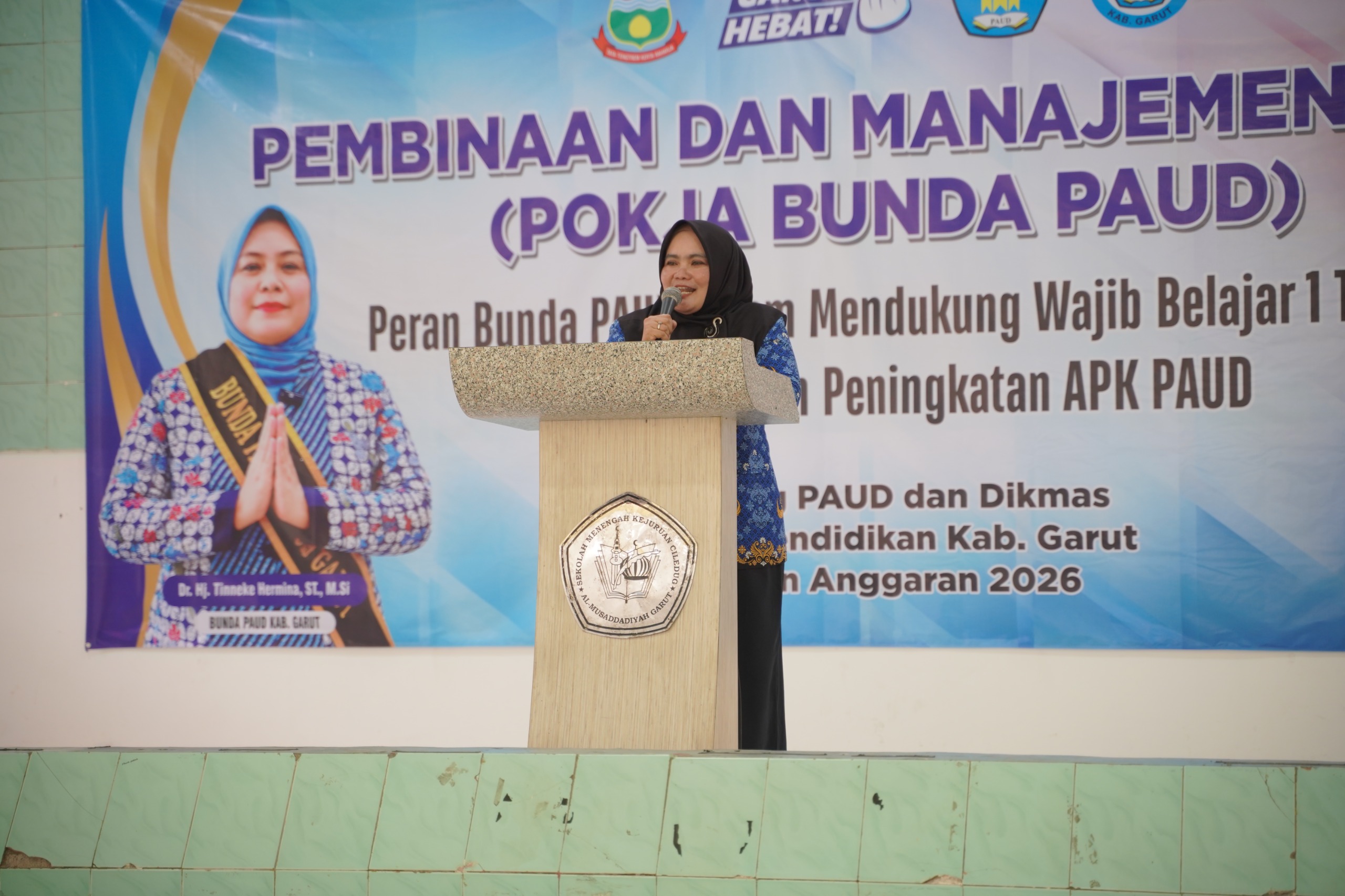 Disdik Garut Gelar Pembinaan Pokja Bunda PAUD, Dorong Wajib Belajar 1 Tahun Pra-Sekolah