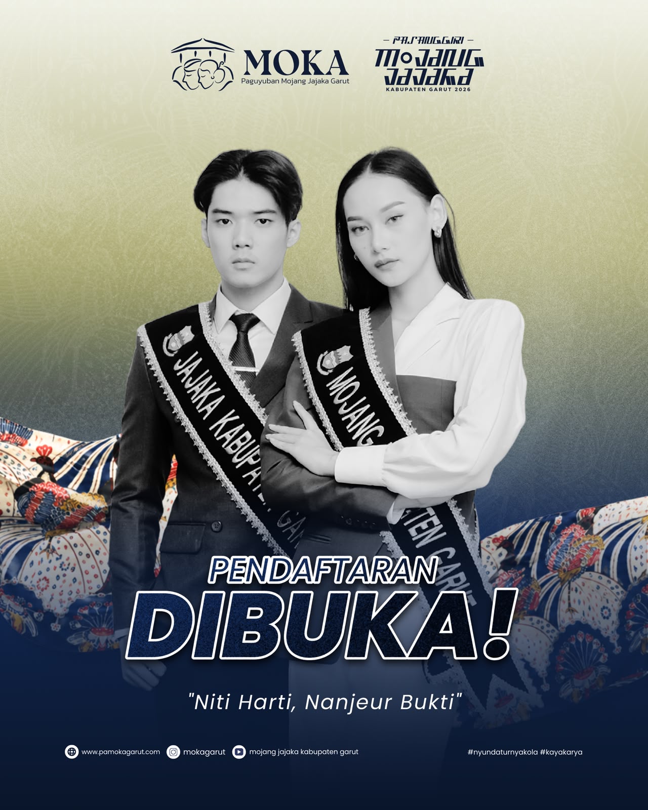 Pendaftaran Pasanggiri Mojang Jajaka Garut 2026 Resmi Dibuka, Ini Persyaratan dan Kriterianya