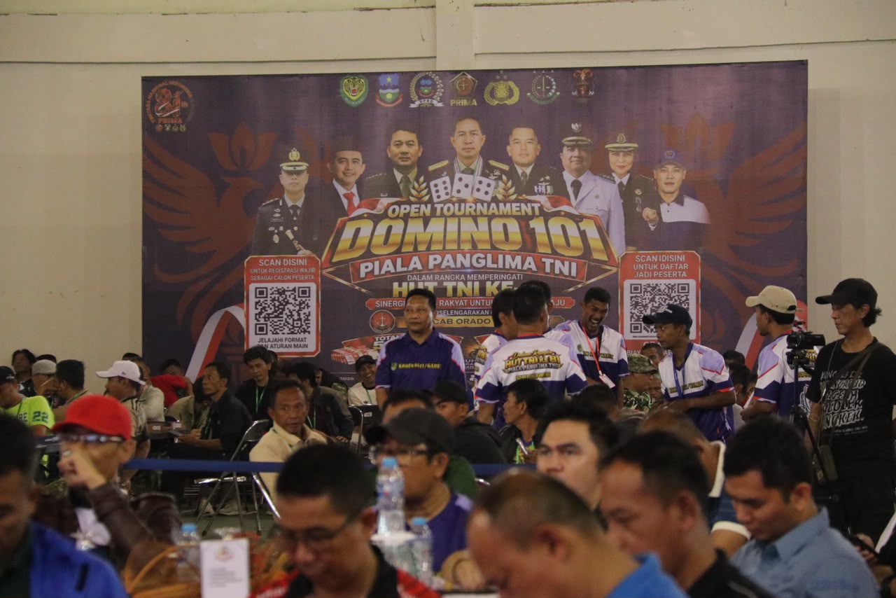 160 Peserta Ikuti Turnamen Domino Piala Panglima TNI di Garut