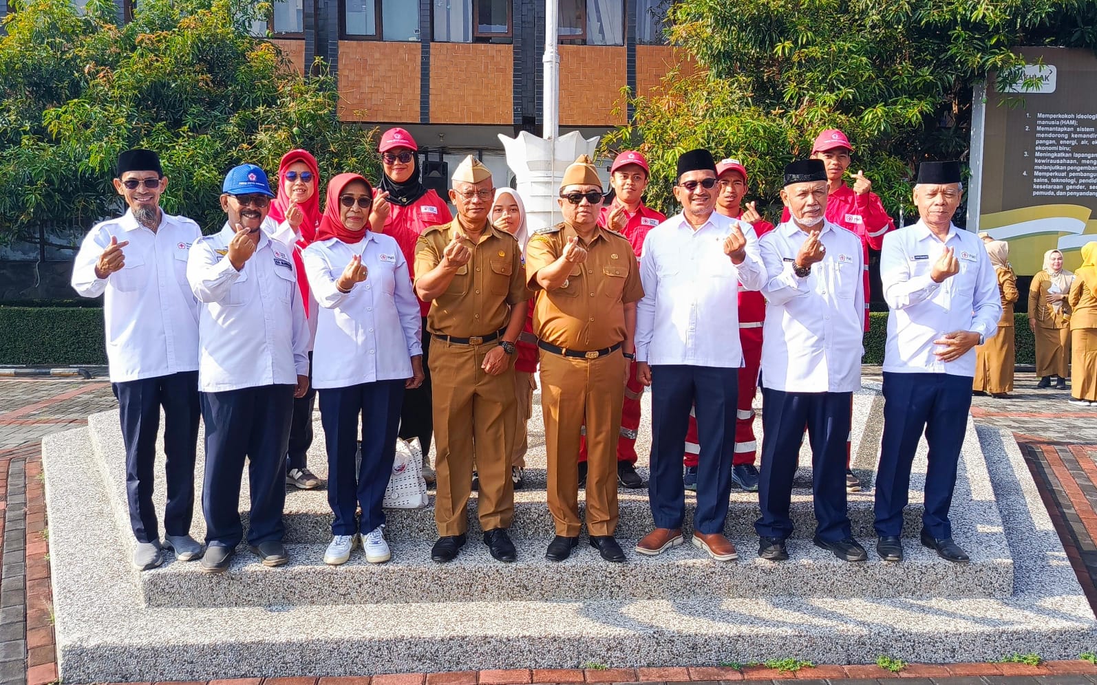 Intruksikan ASN Berdonasi, Bupati Garut Launching Bulan Dana PMI 2026